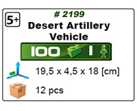 Véhicule d'artillerie du désert